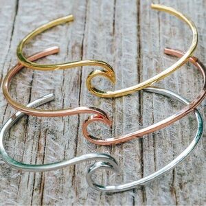 PuraVida Wave cuff bracelet